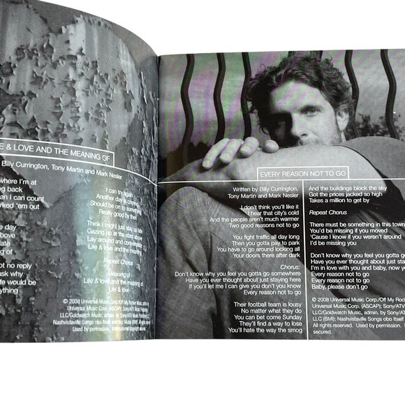 Billy Currington Little Bit of Everything 2008 Cover Art Inserts Front Back u - Picture 6 of 6